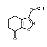 CAS 登录号：257928-28-2， 3-甲氧基-5,6-二氢-1,2-苯并恶唑-7(4H)-酮