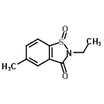 CAS 登录号：257953-00-7， 2-乙基-5-甲基-1,2-苯并噻唑-3(2H)-酮1-氧化物