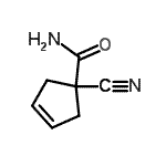 CAS#: 258264-02-7， 1-Cyano-3-Cyclopentene-1-Carboxamide