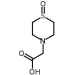CAS#: 258530-60-8， (1-Oxido-4-Thiomorpholinyl)Acetic Acid