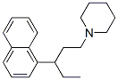 CAS#: 25913-47-7， 1-[3-(1-Naphtyl)Pentyl]Piperidine