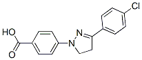 CAS#: 26192-76-7， 4-[3-(4-Chlorophenyl)-4,5-Dihydro-1H-Pyrazol-1-Yl]-Benzoic Acid