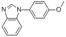 CAS#: 2622-61-9， 1-(4-Methoxyphenyl)-1H-Benzimidazole
