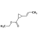CAS#: 263772-24-3， Ethyl 2-[(1E)-1-Propen-1-Yl]Cyclopropanecarboxylate