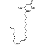 CAS#: 26408-39-9， N-Methyl-N-[(9Z,12Z)-9,12-Octadecadienoyl]Glycine