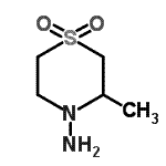 CAS#: 26494-77-9， 3-Methyl-4-Thiomorpholinamine 1,1-Dioxide