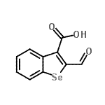 CAS#: 26526-49-8， 2-Formyl-1-Benzoselenophene-3-Carboxylic Acid