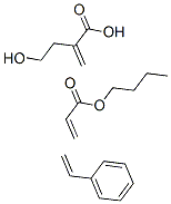 CAS#: 26587-25-7， 2-Propenoic Acid, Butyl Ester, Polymer With Ethenylbenzene And 2-Hydroxyethyl 2-Propenoate
