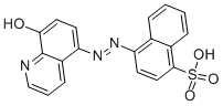 CAS#: 26644-96-2， 4-(8-Hydroxy-5-Quinolylazo)-1-Naphthalenesulfonic Acid