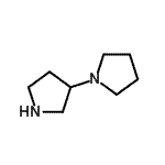 结构式 CAS# 267241-99-6, 1,3'-联吡咯烷