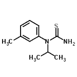 CAS 登录号：26824-73-7， 1-异丙基-1-(3-甲基苯基)硫脲