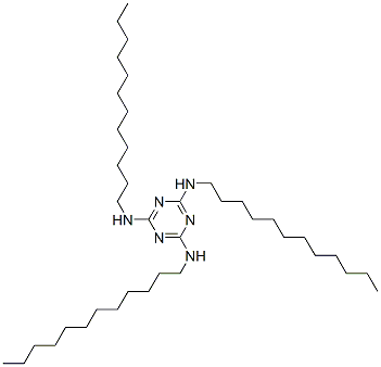 CAS 登录号:26867-92-5, N,N',N''-三(十二烷基)-1,3,5-三嗪-2,4,6-三胺