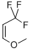 结构式 CAS# 26885-67-6, (1Z)-3,3,3-三氟-1-甲氧基-1-丙烯