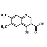 CAS#: 26893-24-3， 4-Hydroxy-6,7-Dimethyl-3-Quinolinecarboxylic Acid