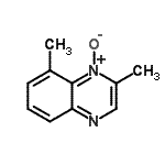CAS 登录号：26941-21-9， 2,8-二甲基喹喔啉1-氧化物