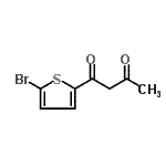 CAS 登录号：26963-41-7， 1-(5-溴-2-噻吩基)-1,3-丁烷二酮