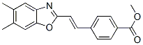 CAS#: 2702-44-5， Methyl 4-[(E)-2-(5,6-Dimethyl-1,3-Benzoxazol-2-Yl)Ethenyl]Benzoate