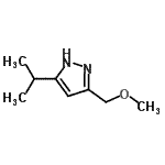 CAS#: 270585-21-2， 5-Isopropyl-3-(Methoxymethyl)-1H-Pyrazole