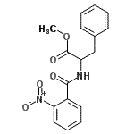 CAS#: 27262-04-0， Methyl N-(2-Nitrobenzoyl)Phenylalaninate