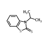 CAS 登录号：27410-49-7， 3-异丙基-1,3-苯并噻唑-2(3H)-硫酮