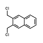 CAS 登录号：2744-60-7， 2,3-二(氯甲基)萘