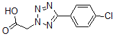 CAS 登录号：27582-37-2， 5-(4-氯苯基)-2H-四唑-2-基]乙酸