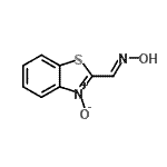 CAS 登录号：27655-22-7， (E)-N-羟基-1-(3-氧代-1,3-苯并噻唑-2-基)甲亚胺