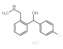 CAS#: 27683-73-4， 4-Chloro-2'-[(methylamino)methyl]benzhydrol hydrochloride
