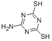 结构式 CAS# 2770-75-4, 6-氨基-1,3,5-三嗪-2,4(1H,3H)-二硫酮