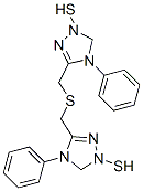 CAS#: 27934-38-9， 5,5'-(Thiodimethylene)Bis[4-Phenyl-4H-1,2,4-Triazole-2-Thiol]