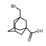 CAS 登录号：27983-08-0， 3-(溴甲基)-1-金刚烷羧酸
