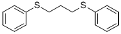 结构式 CAS# 28118-53-8, 1,1'-[1,3-丙烷二基二(硫代)]二-苯