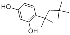 结构式 CAS# 28122-52-3, 4-叔-辛基间苯二酚