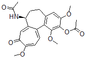 CAS 登录号：2826-82-6， 2-去甲基-1-乙酰基秋水仙碱