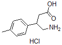 CAS#: 28311-38-8， beta-(Aminomethyl)-4-methyl-Benzenepropanoic acid hydrochloride