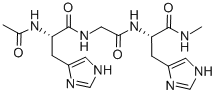 CAS#: 283167-37-3， Ac-His-Gly-His-Nhme