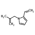 CAS#: 284049-40-7， 1-(2-Methyl-2-Propen-1-Yl)-2-Vinyl-1H-Pyrrole
