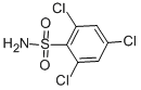 结构式 CAS# 28460-30-2, 2,4,6-三氯-苯磺酰胺