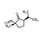CAS#: 286458-59-1， (1R,3R)-3-Isopropyl-1-Methyl-2-Oxocyclopentanecarbaldehyde