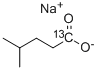 CAS 登录号：287111-41-5， 4-甲基戊酸钠-1-13C