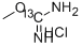 structure of CAS# 287389-40-6, O-Methylisourea-13C Hydrochloride