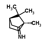 CAS 登录号：287488-25-9， (4R)-1,7,7-三甲基双环[2.2.1]庚烷-2-亚胺