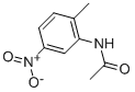 结构式 CAS# 2879-79-0, N-(2-甲基-5-硝基苯基)乙酰胺