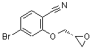CAS#: 288067-41-4， 4-Bromo-2-[(2R)-2-Oxiranylmethoxy]Benzonitrile