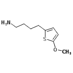 CAS 登录号：288323-72-8， 4-(5-甲氧基-2-噻吩基)-1-丁胺