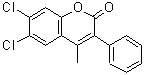 CAS#: 288399-87-1， 6,7-Dichloro-4-Methyl-3-Phenyl-2H-Chromen-2-One