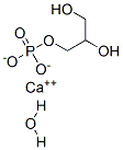 结构式 CAS# 28917-82-0, 甘油磷酸钙水合物