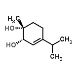 CAS 登录号：289632-46-8， (1R,2S)-4-异丙基-1-甲基-3-环己烯-1,2-二醇