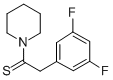 CAS 登录号：289677-12-9， 3',5'-二氟苯乙酰哌啶硫代酰胺