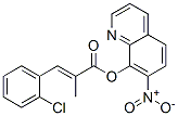 CAS#: 29002-29-7， 7-Nitro-8-Quinolinol 2-(2-Chlorobenzylidene)Propanoate
